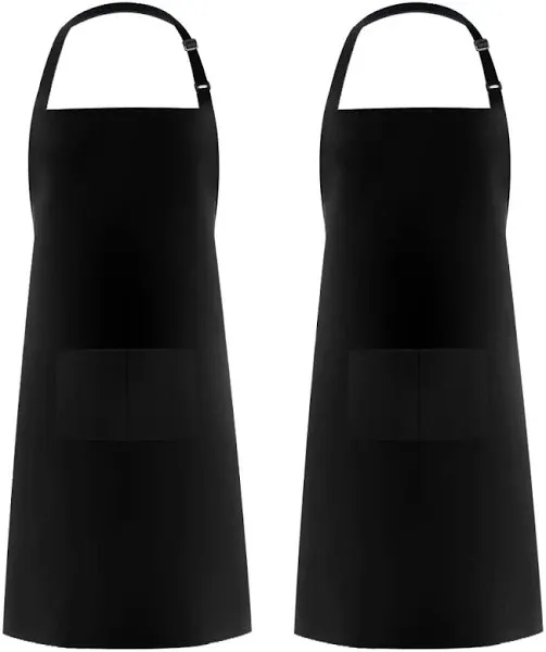 Syntus 2 Pack Adjustable Bib Apron