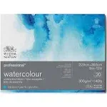 Winsor & Newton™ Professional™ 140lb. Hot Press Watercolour Paper Block, 20 Sheets