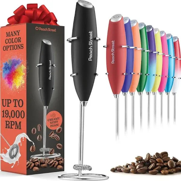 Powerful Handheld Milk Frother, Mini Milk Foamer, Battery Operated (Not Included