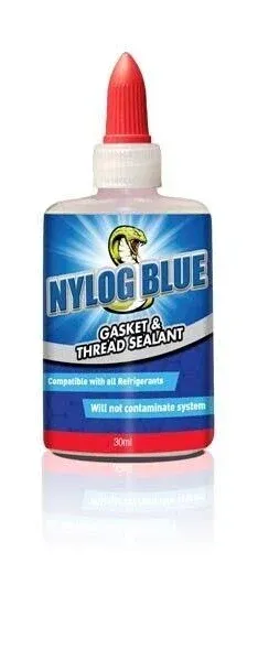 RT201B Nylog Gasket/Thread Sealant, 30 ml (1 Pack) Blue 