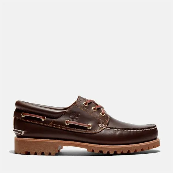 Timberland Brown Classic 3 Eye Boat Shoes