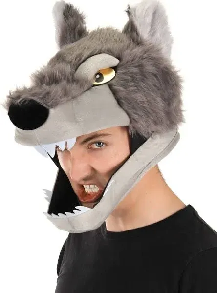 FUN Costumes Wolf Jawesome Costume Hat