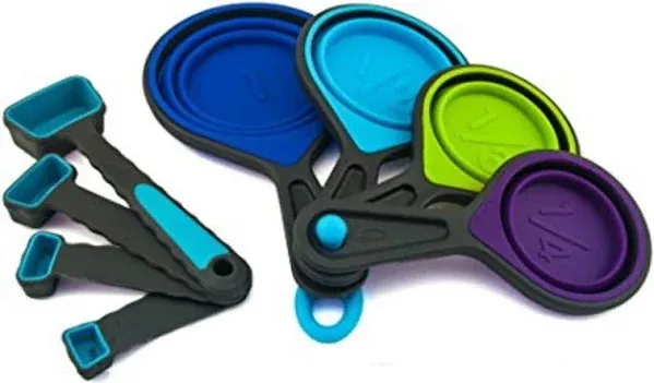 ingeniuso Collapsible Measuring Cups and Measuring Spoons