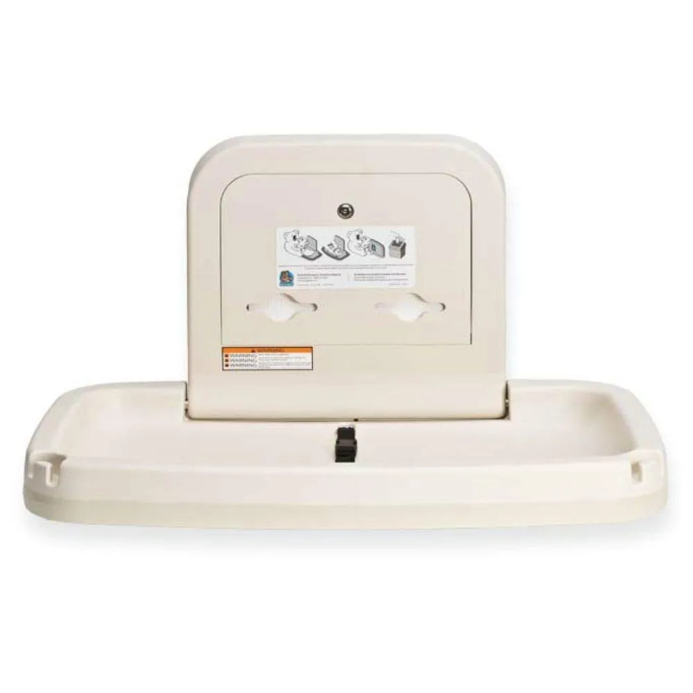 Koala KB200-05 Horizontal Baby Changing Station - White Granite