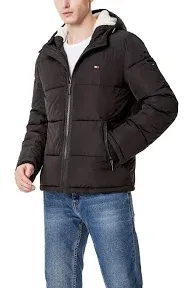 Tommy Hilfiger Men's Hooded Puffer Jacket