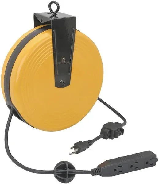 HFT 30 ft. Retractable Cord Reel