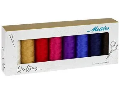 Mettler 150m-Quilting Selection, Quilting Thread Box, Multi