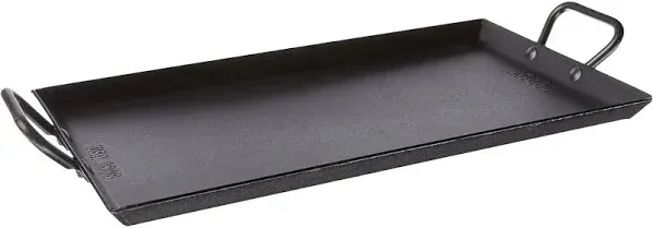 Lodge 18" x 10" Seasoned Carbon Steel Griddle