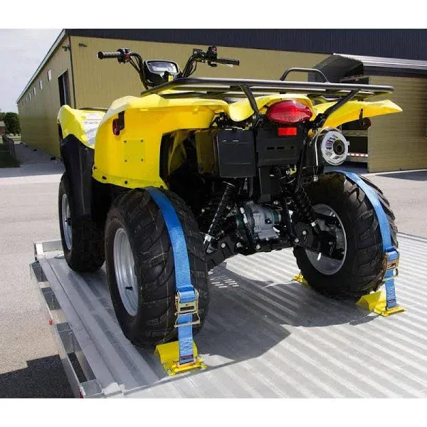 Moose ATV Wheel Chock and Tie-Down Strap Kit