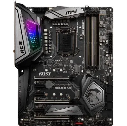 MSI MEG Z390 ACE LGA1151 (Intel 8th and 9th Gen) M.2 USB 3.1 Gen 2 DDR4 Wi-Fi SLI CFX ATX Z390 Gaming Motherboard