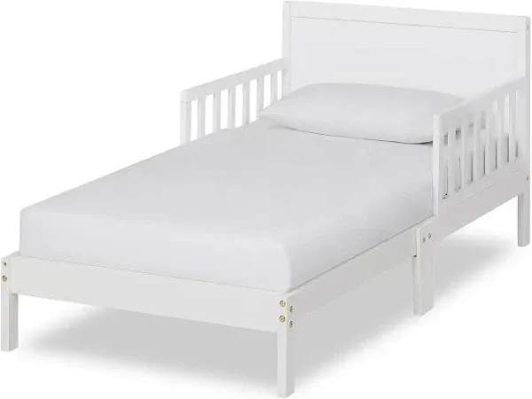 Dream On Me 648-WHT Brookside Toddler Bed, White