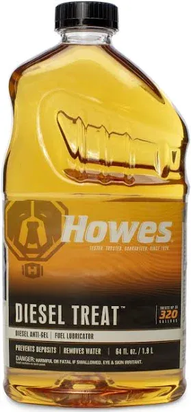 Howes Diesel Treat, Conditioner and Anti-Gel, 64 oz Bottle