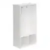 Cubeicals 24 in. W x 47 in. H White 2-Cube Storage Locker