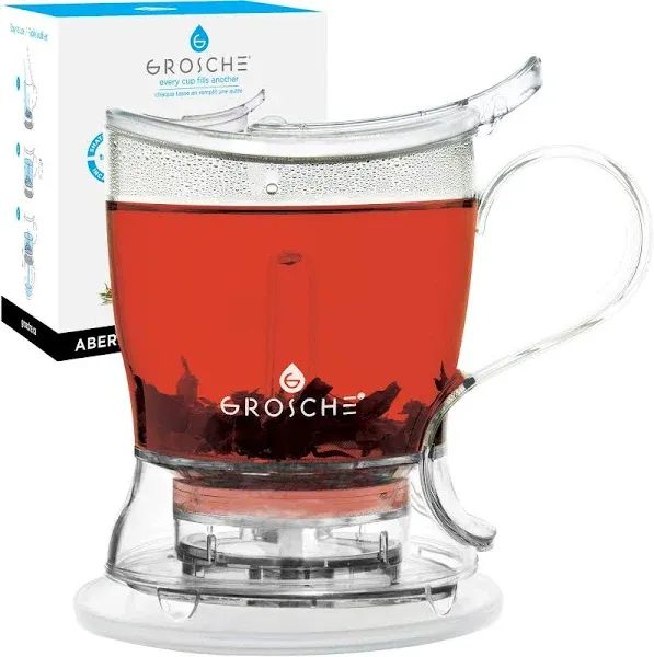 Aberdeen Tea Infuser Teapot &amp; Smart Tea Maker - Bpa-Free, Drip-Free Design | Coa