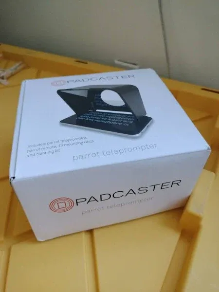 The Padcaster Parrot Teleprompter Kit, Portable Teleprompter for iPhone