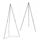 Audio-Visual Direct Lightweight Steel Telescoping Art Display Easel, Collapsible, 65 inches