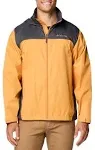 Columbia Men's Glennaker Lake Rain Jacket, Small, Sunstone/Shark