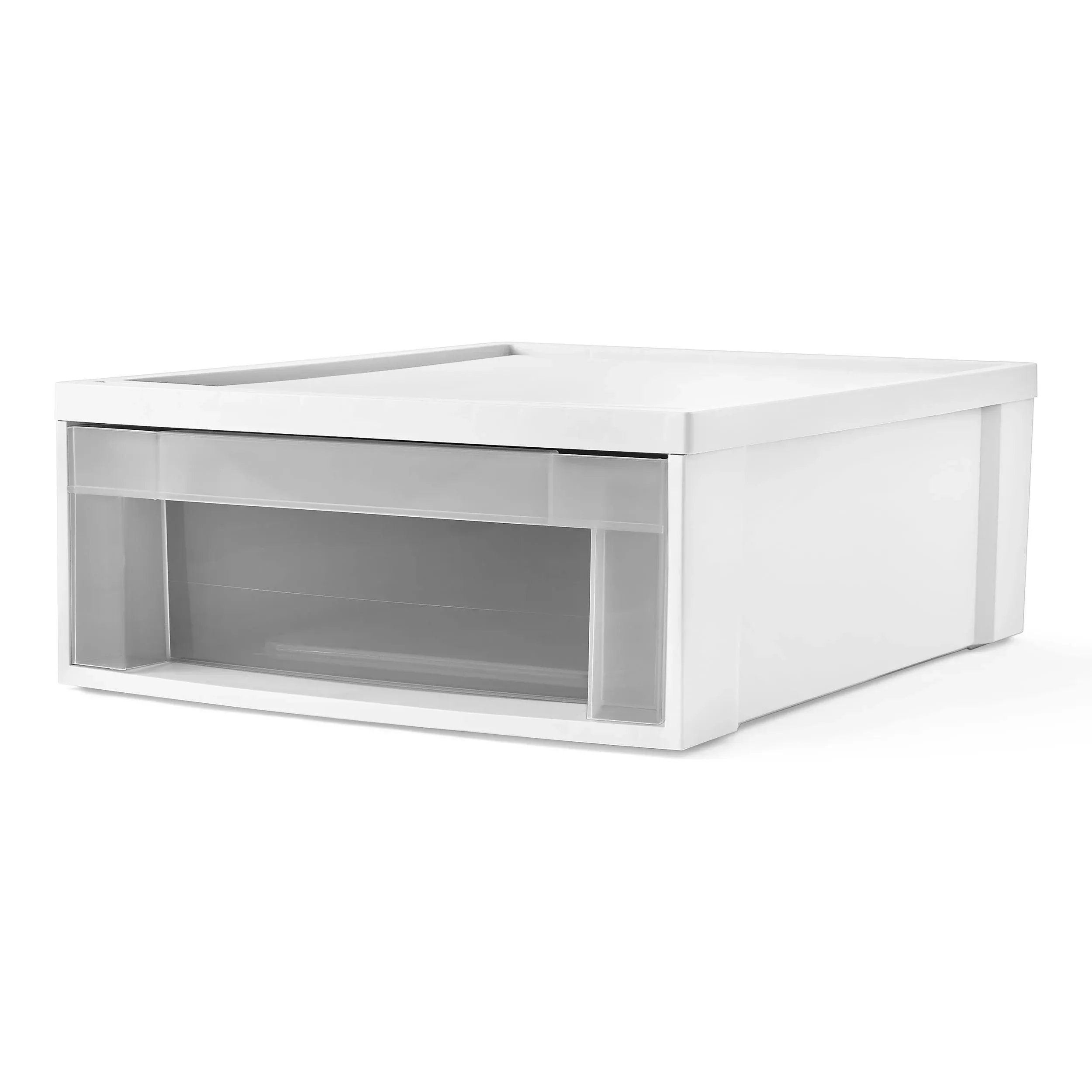 STARPLAST Small Stackable Storage Drawer, White - Bed Bath & Beyond - 35567727