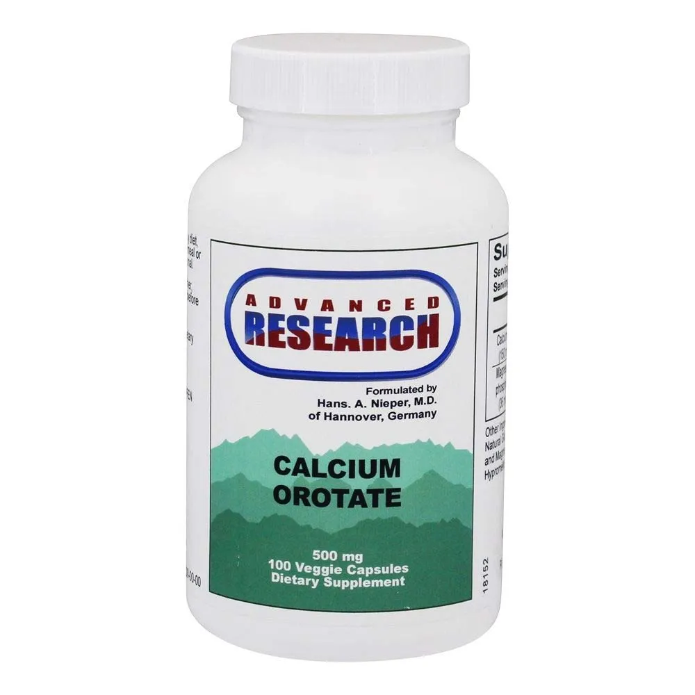 Dr. Hans Nieper Calcium Orotate Capsules, 100 Count