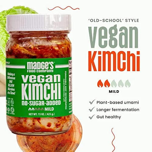 Madge's Food Company Mild Vegan Kimchi