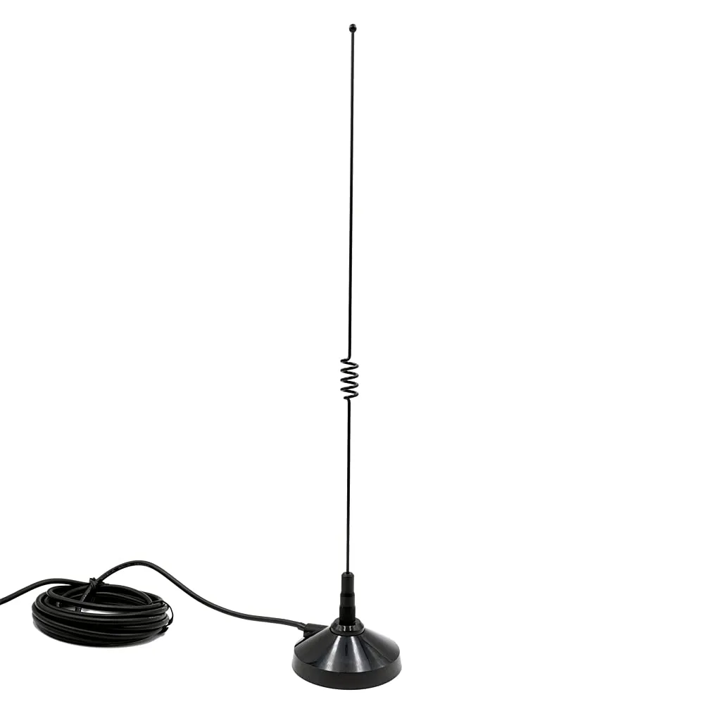 TRAM 1185-SMA Amateur Dual-Band Magnet Antenna with SMA-Male Connector