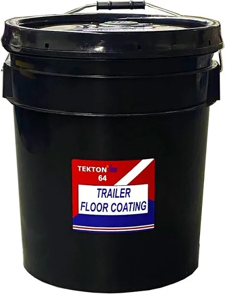 Protects Trailer Floors, Ramps and Walls (Black, 1 Gallon) Includes 1 Foam Cover