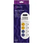 NEW Coralife Digital Power Center With 24/7 Digital Timer