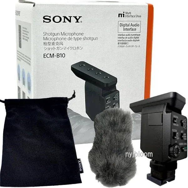 Sony ECM-B10 Digital Shotgun Microphone