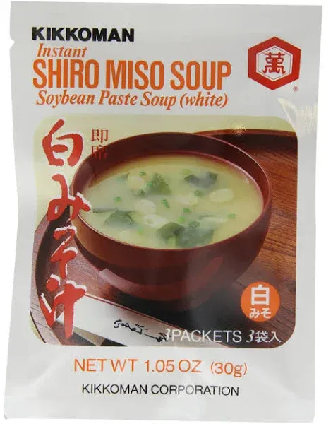 KIKKOMAN: Instant Shiro Miso Soup, 1.05 oz