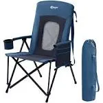 Oversized Folding High Back Portable Lawn Chairs for Adults Outdoor Camp Sports 