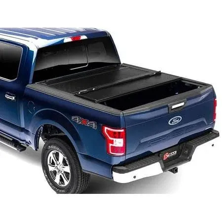 BAK Industries® 1126339 BAKFlip FiberMax Series Folding Hard Tonneau Cover, Fiberglass Fits Approx. 5 ft. 6 in. Bed