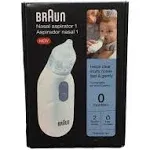 BRAUN Nasal Aspirator 1 Clears Stuffy Noses_BNA100US BNA100SP, NEW FREE SHIP