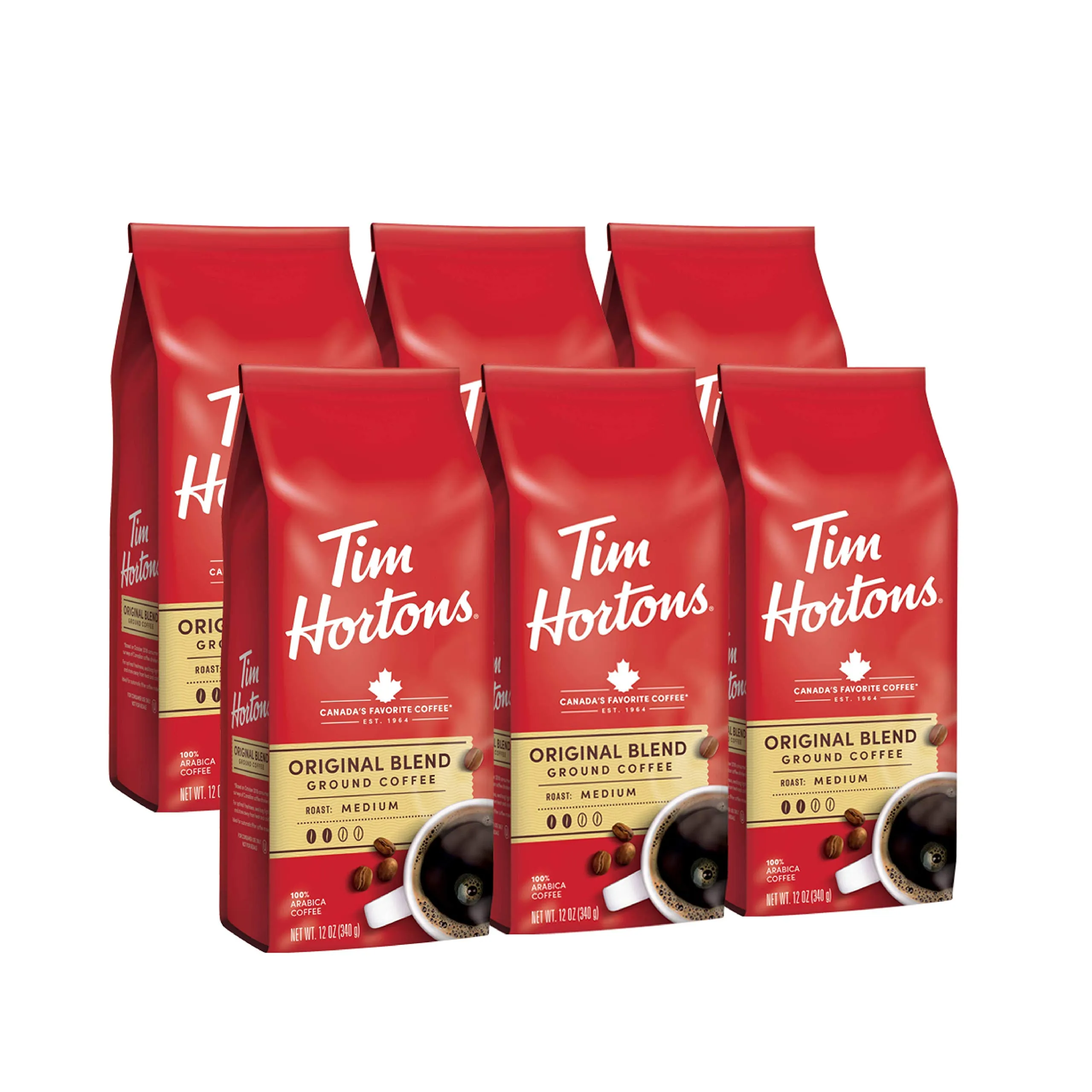 Tim Hortons Ground Medium Roast Original Blend Coffee