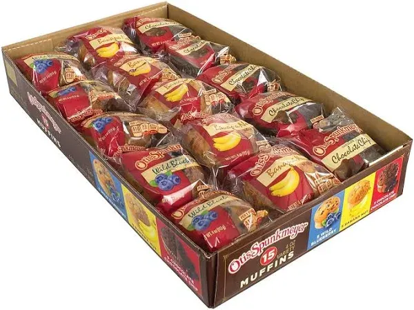 Ottis Spunkmeyer Muffins Variety Pack 15 Count