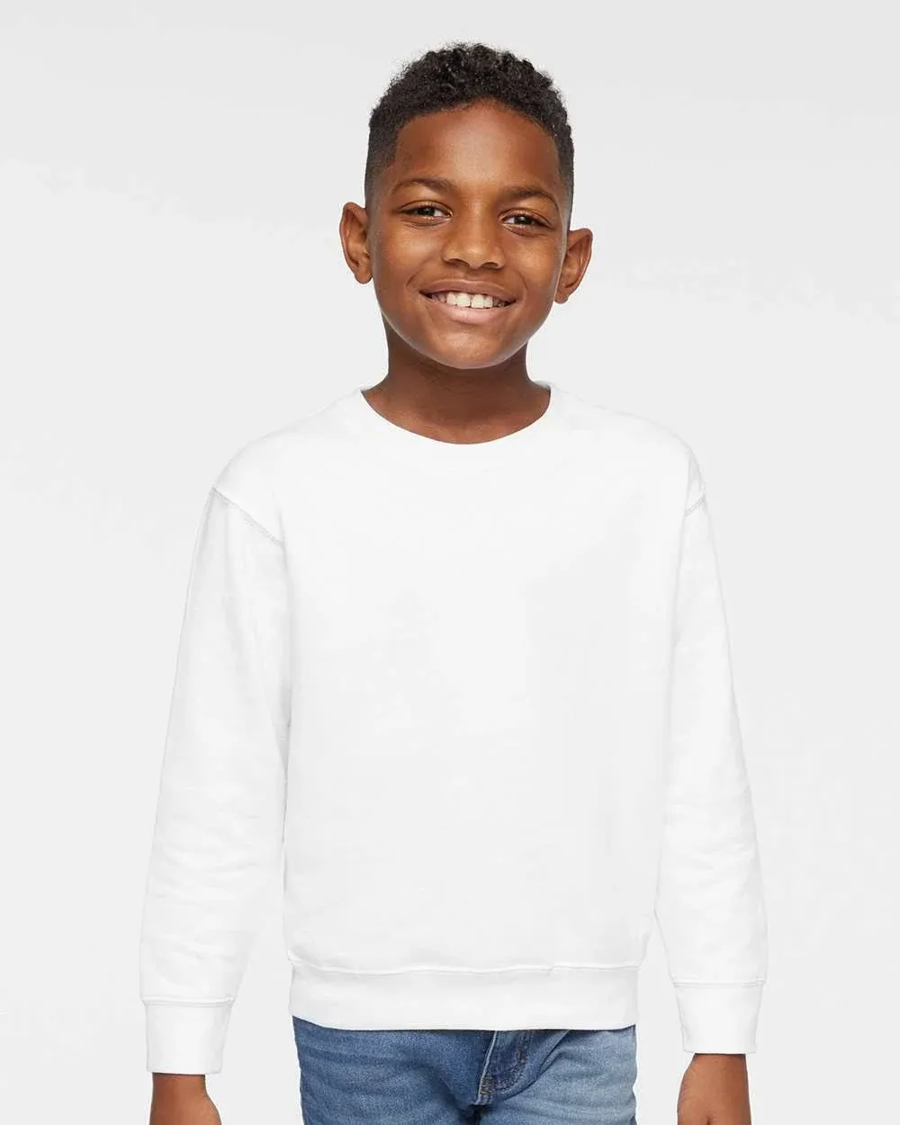 Rabbit Skins 3317 - Toddler Fleece Sweatshirt White 4T