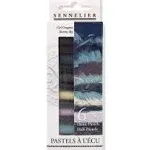 Sennelier Extra-Soft Half-Pastel 6 Stick Set Stormy Sky