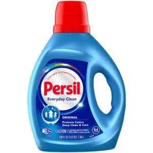 Persil Power-Liquid Laundry Detergent, Original Scent, 100 oz Bottle, 4/Carton