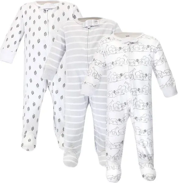 Touched by Nature Baby Girls' Organic Cotton Sleep and Play