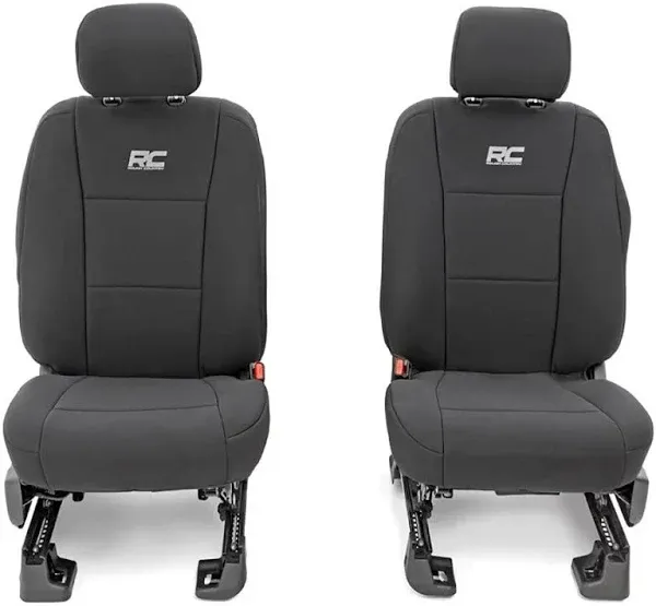 Rough Country Neoprene Front Seat Covers for Ford F-150