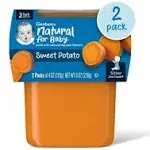 Gerber 2nd Foods Sweet Potato, 2 Pack - 2 pack, 4 oz packs