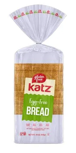 Katz Bread Gluten Free Egg Free