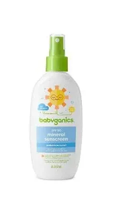 Babyganics SPF 50 Sunscreen Spray