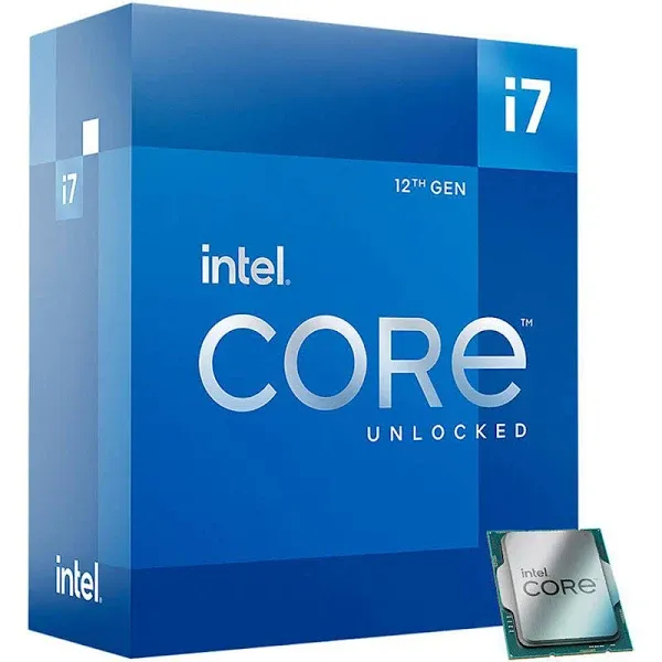 Intel Core i7-12700K processor 25 MB Smart Cache Box