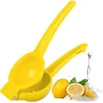 Zulay Kitchen Lemon Squeezer - Single Bowl - Yellow