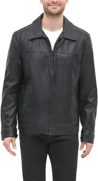 Tommy Hilfiger Men's Classic Faux Leather Jacket