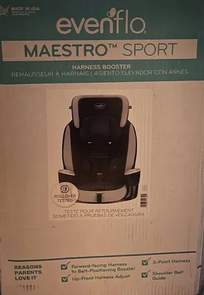 Evenflo Maestro Sport Harness Booster Car Seat