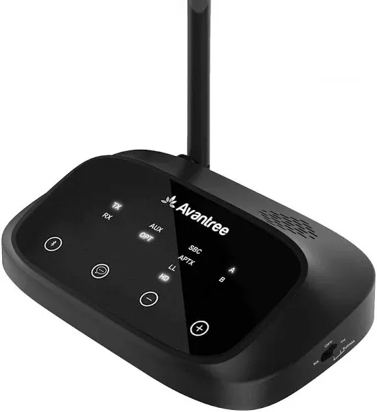 Avantree Oasis Plus aptX HD Long Range Bluetooth Transmitter Receiver for TV