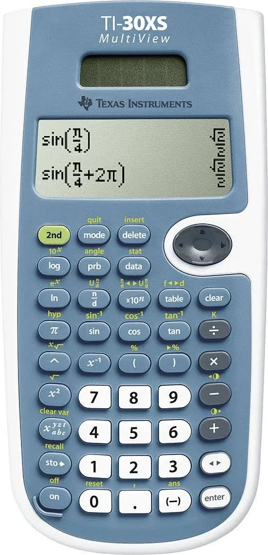 Texas Instruments Ti-30xs Scientific Calculator