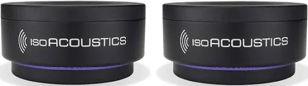 Isoacoustics ISO-Puck 76 Monitor Isolation Stands (Pair) | Reverb