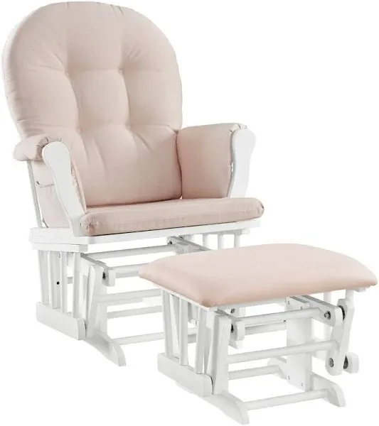 Angel Line Windsor Glider and Ottoman